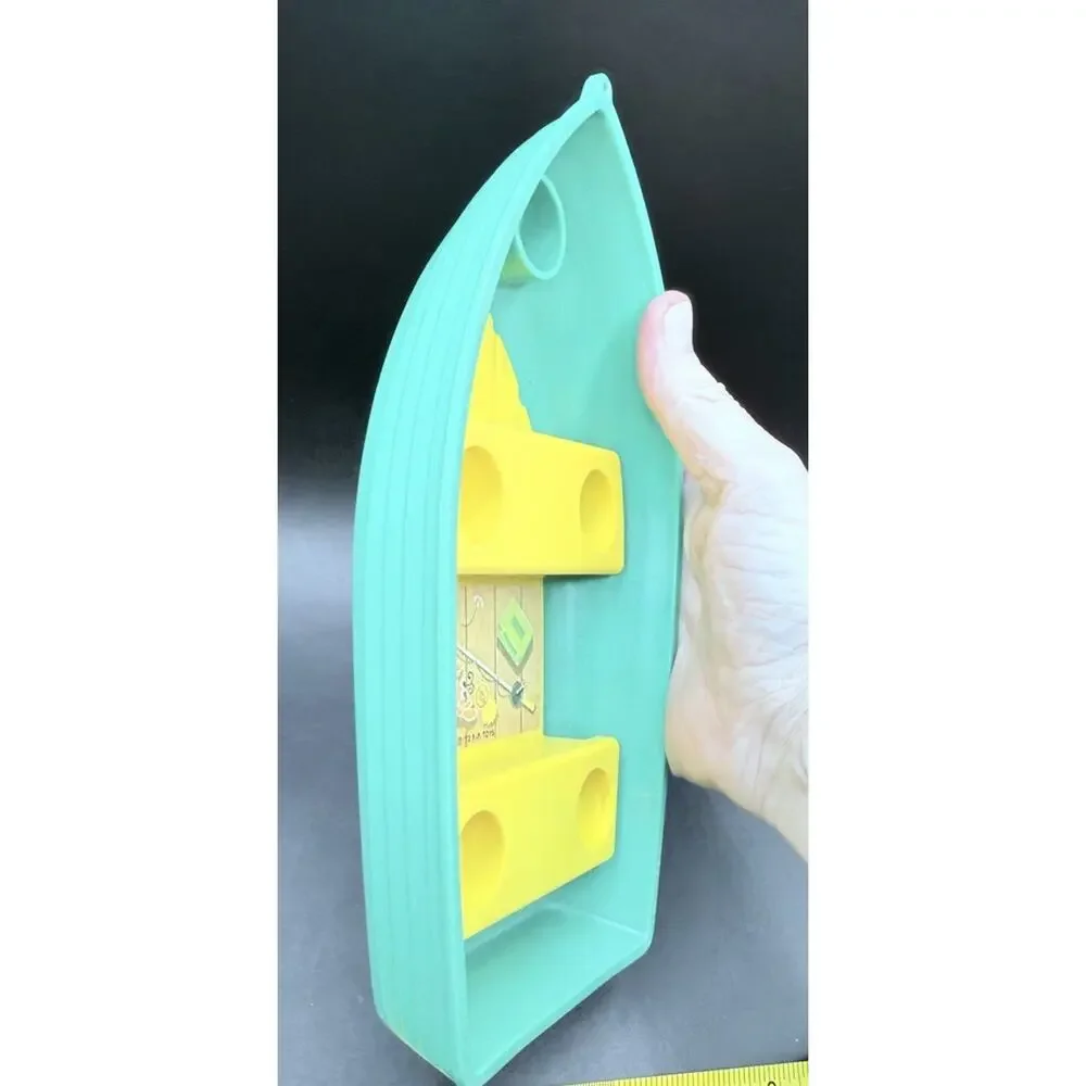 Vintage Fisher-Price Little People 994 Green Boat ONLY Camper Topper 1972